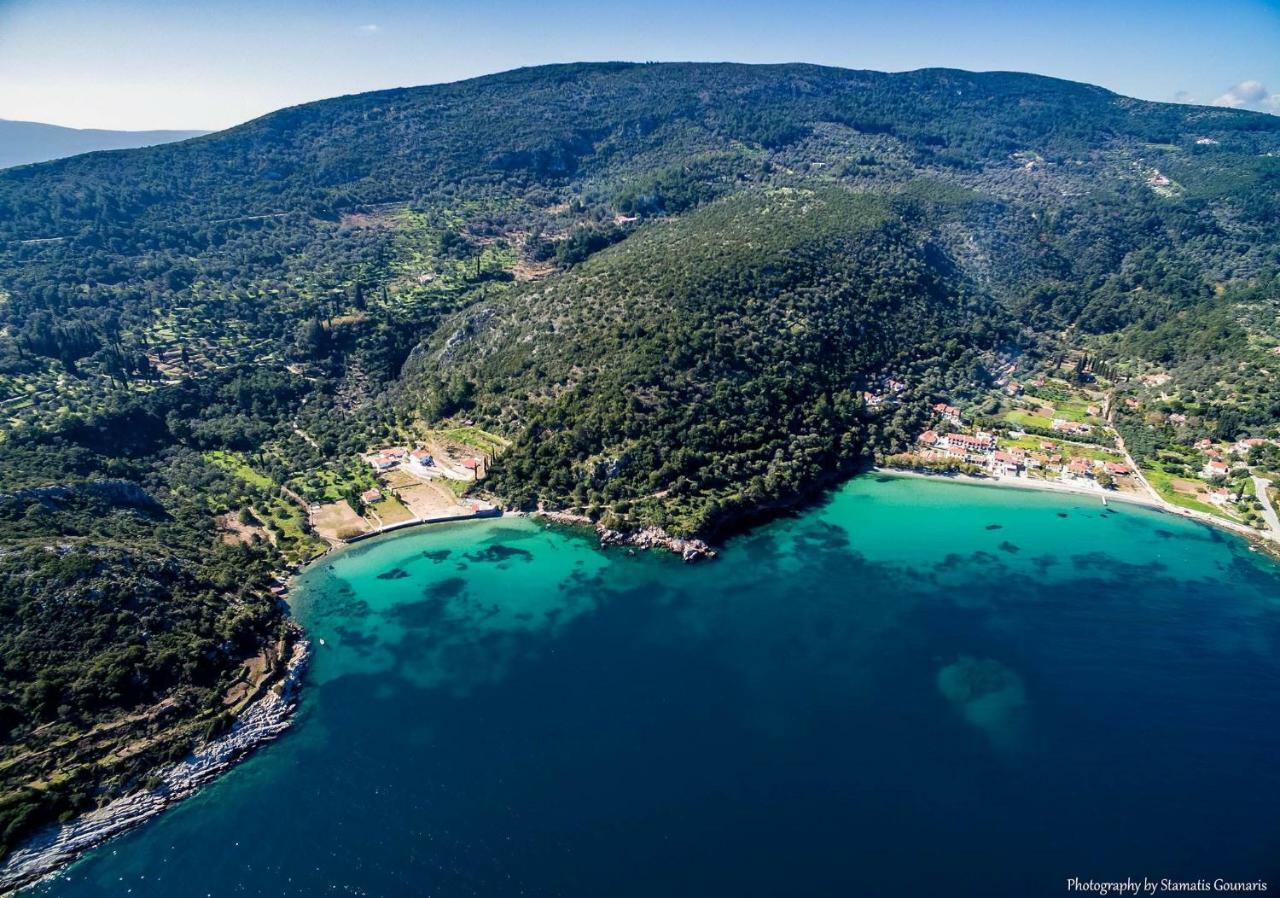 Villa Glyfos Kerveli Екстер'єр фото