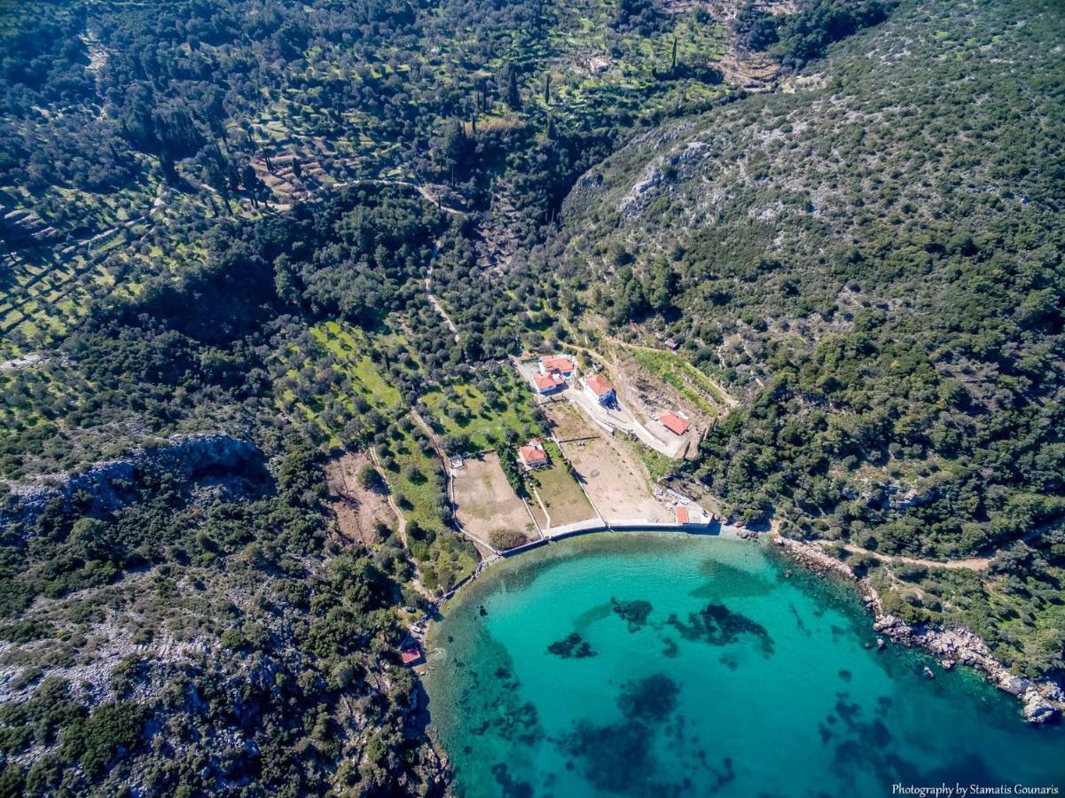 Villa Glyfos Kerveli Екстер'єр фото