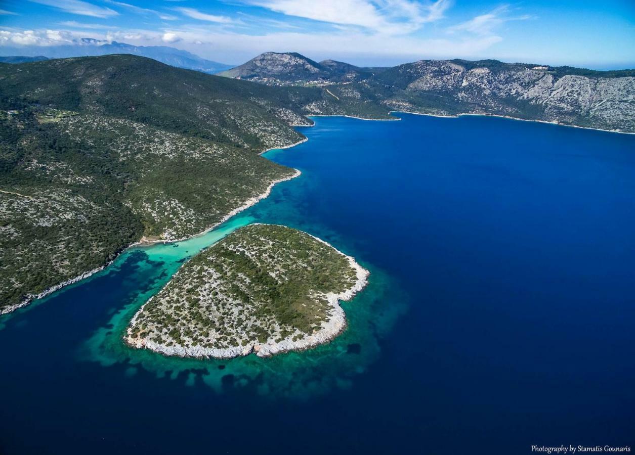 Villa Glyfos Kerveli Екстер'єр фото